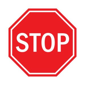R1-1 Stop Sign: Official MUTCD Stop Sign (X-R1-1)